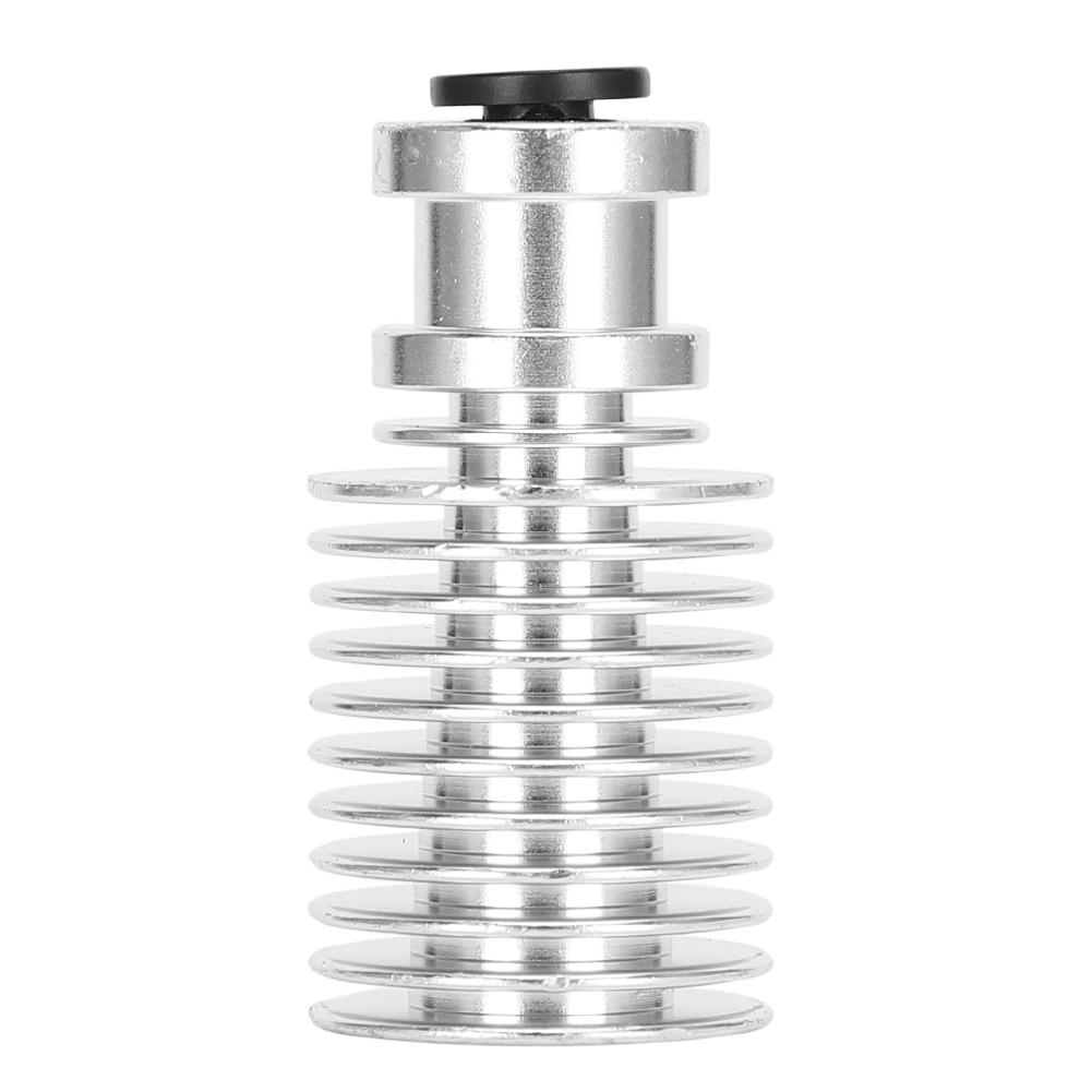 Heatsink Extruder Silver Stainless Steel 1.75mm Filament Upgrade Accessories for 3D Printer