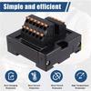 ABBY-Terminal Block Module 1 In 6 Out Spring-Loaded Push-In Rail-Mounted Wiring Box Tool