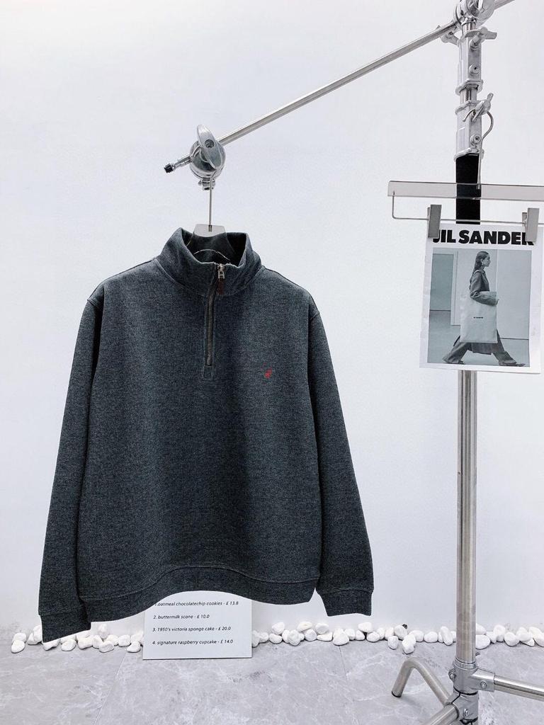 Унисекс RL Pony Logo Толстовка с застежкой-молнией на половину длины