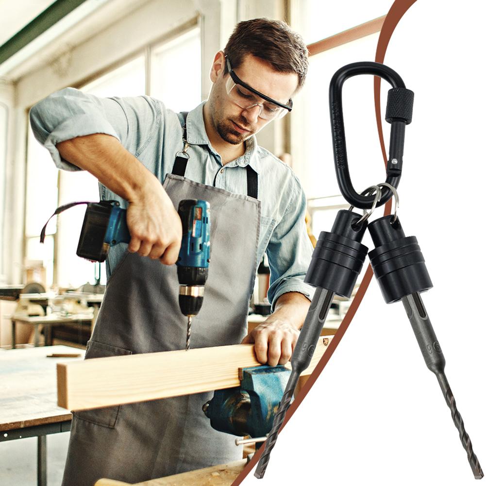 2/3 PCS SDS Shank Extension Rod Key Chain Adapter Quick-Change Extension Rod Bits Holder Keychain Drill Bit Holder Tool Set