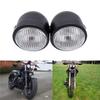 Универсальная фара для мотоцикла, двойная фара, аксессуары для Harley Softail, Honda, Yamaha, Cafe Racer