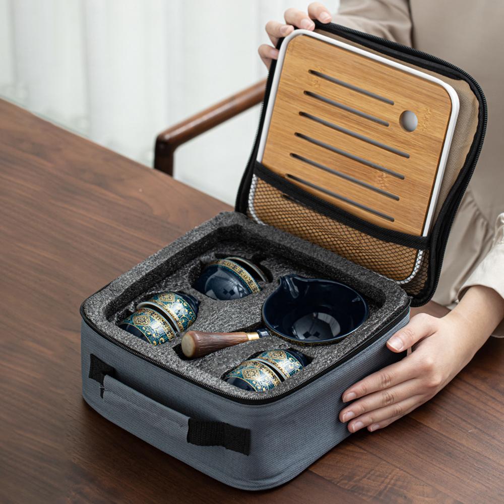 Ceramic Tea Cup for Puer 360 Rotation Tea Maker and Infuser Porcelain Chinese Gongfu Tea Set Flowers Exquisite Shape Teaware Kettles