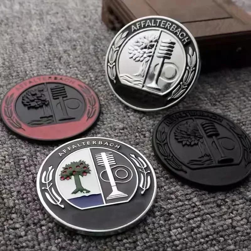UMEG7 AFFALTERBACH LOGO 3D Metal Car Rear Trunk Door Windows Body Emblem Sticker For Benz AMG C E S GLE CLC Class W204 W203 W205 W124