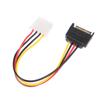 15-контактный SATA-папа на 4-контактный Molex-мама Кабель питания для жесткого диска IDE HDD
