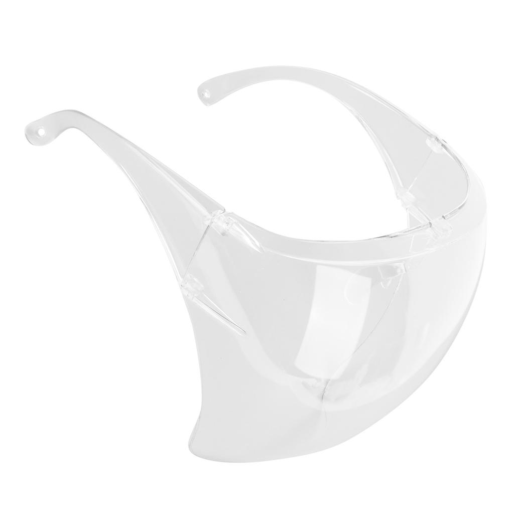 Faceshield Full Face Covered Antifog Antispray Transparent PC for Kitchen Laboratory Riding