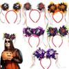 Pumpkin Halloween  Hairbands Skull Bat Skeleton Headband Funny Halloween Hair Hoop  Festival Party