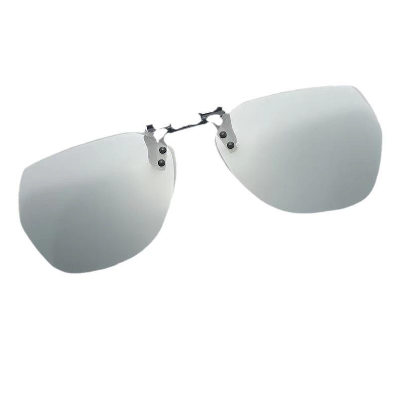 Мужские и женские ультралегкие поляризационные солнцезащитные очки-клипсы для вождения