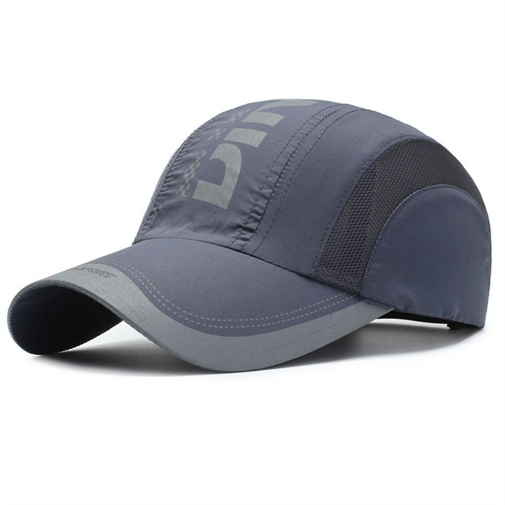 Breathable Quick Dry Cap Adjustable Truck Hat Summer Baseball Cap  Running