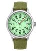 Quest Men's Field Watch Sapphire Canvas Strap Quartz RTQ021 100M Lewis And Clark Edition
