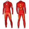 Superhero Themed Cycling Jersey Set Long Sleeve Pants With Padded Seat Men Women Kids