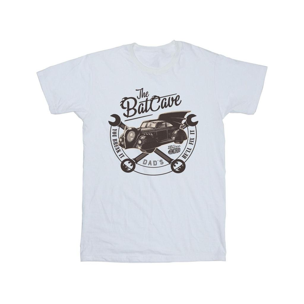 Batman Boys Batcave Car Cotton T-Shirt