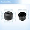 20Pcs 17Mm Wheel Lug Nut Covers Caps + Removal Tool Replacement For VW Lug Nut Cover Jetta Beetle Passat GTI CC Wheel Bolt 1K0 601 173 (Black)