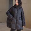 Women 90% White Duck Down Jacket Hooded Autumn Winter Warm Oversize Puffer Coat Casual Loose Thick Parkas Female Outwear