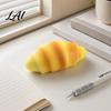 Croissant Stress Relief Toy Squeeze Toy Simulated Bread Sensory Fidget Home Office Worker Relaxation Desk Portable