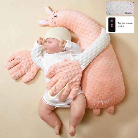 Подушка для предотвращения испуга Baby Sleep Patter, успокаивающая игрушка для похлопывания с успокаивающей подушечкой для ладони, компаньон для сна новорожденных