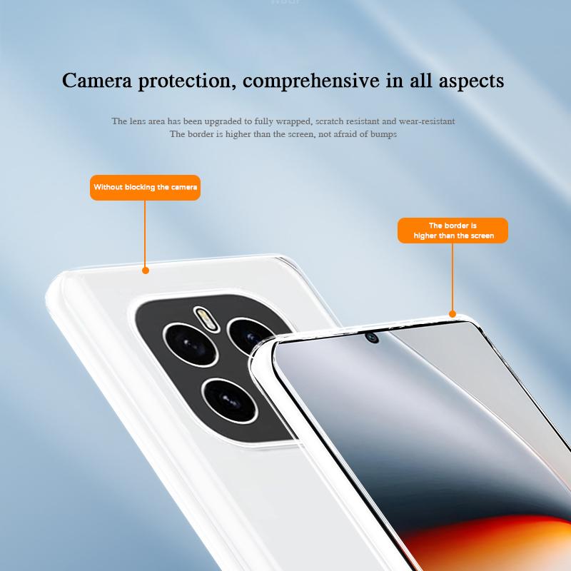 Funda Coque Phone Case for Honor GT Pro GTPro 5G Crystal Clear Camera Protection Thin Back Cover Soft Silicone Shell Accessories