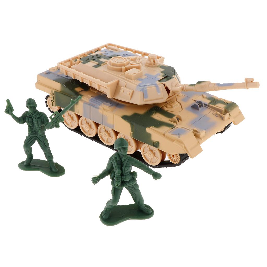 Модель основного боевого танка в масштабе 1/72, игрушка с фрикционным приводом и шестеренками