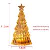 Mini Glowing Christmas Tree Tabletop Ornament & Night Light