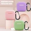 Для Airpods 4 защитный чехол силиконовый беспроводные наушники матовый Macaron сплошной цвет TPU окрашенный защитный чехол Air Pods 4
