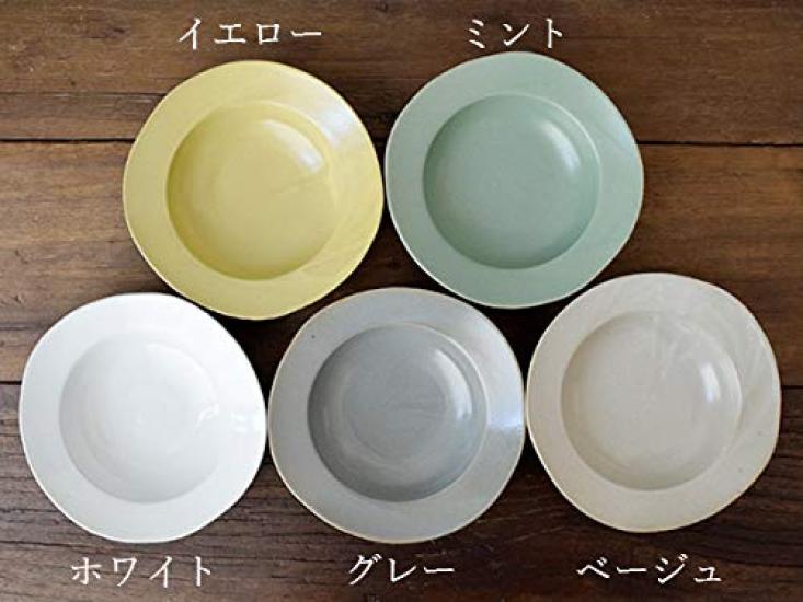 Суповая тарелка EAST table Rim 20 см из красной глины Corinne Grey, сделанная в Японии, стильная суповая миска, пригодная для использования в микроволновой печи, пригодная для мытья в посудомоечной машине IC-032-02