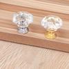 Cabinet Handles Wardrobe Diamond Shape Pull Handle Crystal Glass Knobs Cupboard Pulls Door Knobs