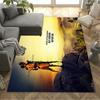 Player Celebrates Victory Moment Floor Rug Office Rug Perfect for Study room Foyer Balcony Outdoor Antislip Carpet Office home decor Wedding Party Gif