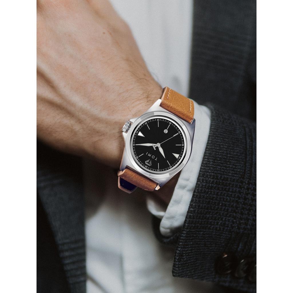 Новые мужские кварцевые часы водонепроницаемые студенческие модные мужские часы с поясом