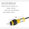 CSP M18 Infrared Photoelectric Sensor 100/400/500/800mm 1M 20M NPN PNP Diffuse Reflective Through-beam 10-30VDC 7