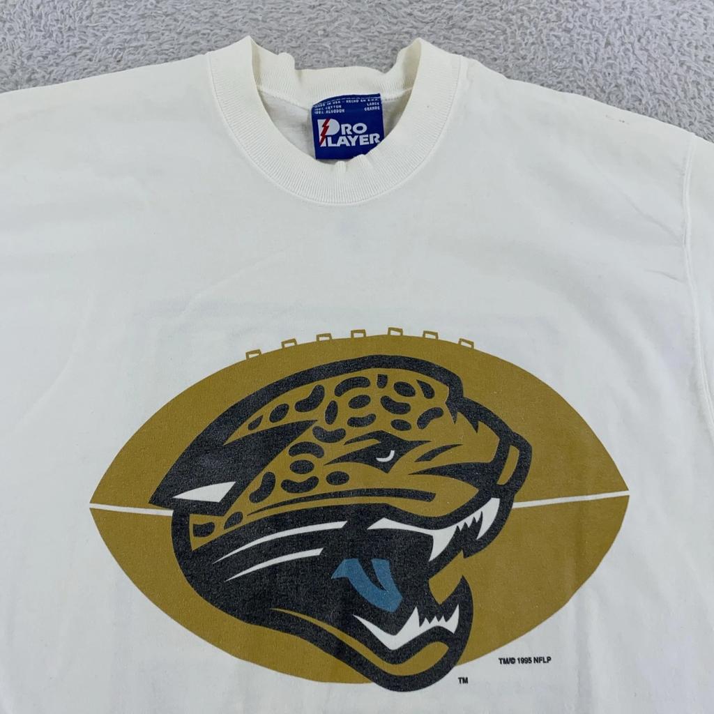 Vintage Jacksonville Jaguars Pro Player Shirt Mens Large NFL Football 90s Tee