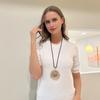 BLINGBAY женское ожерелье с подвеской в ​​стиле ретро, ​​большое круглое ожерелье премиум-класса с цепочкой для свитера, женское длинное ожерелье для девочек, ювелирные изделия на день рождения, подарок