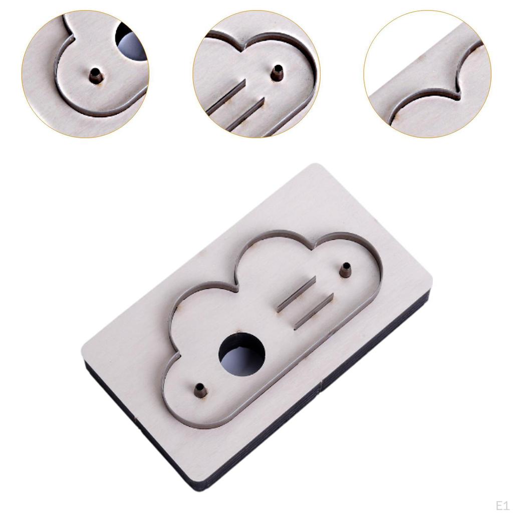 Дерево Кожа Резка Штампы Ремесло Штамповка DIY Ремесла Ручная работа