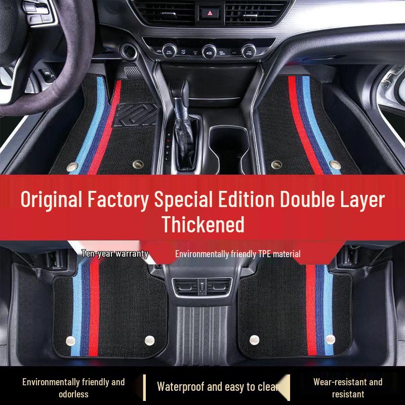 Коврики в салон из ТПЭ, совместимые с Volkswagen Sagitar, Tiguan L, Lavida, Magotan, T-Cross, Golf, Tayron, Bora, Lingdu и Jetta.