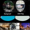 1X Universal Anti-Fog Helmet Lens Film For Motorcyclerain Resistant Visor Shield