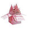 3D Pop Up Christmas Cards Pink Flamingo Holiday Greeting Cards Merry Christmas Gift Card for Boys Girls Men Women