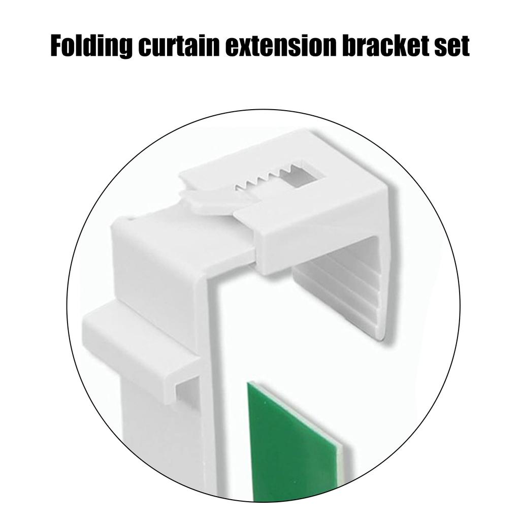 Крепежные кронштейны для рулонных штор Регулируемые, простая установка Держатель рулонных штор Детали для ремонта оконных жалюзи Без сверления