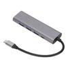Док-станция 5 в 1 Type C на USB3.0 RJ45 PD Быстрая передача данных Теплоотвод Расширительная док-станция