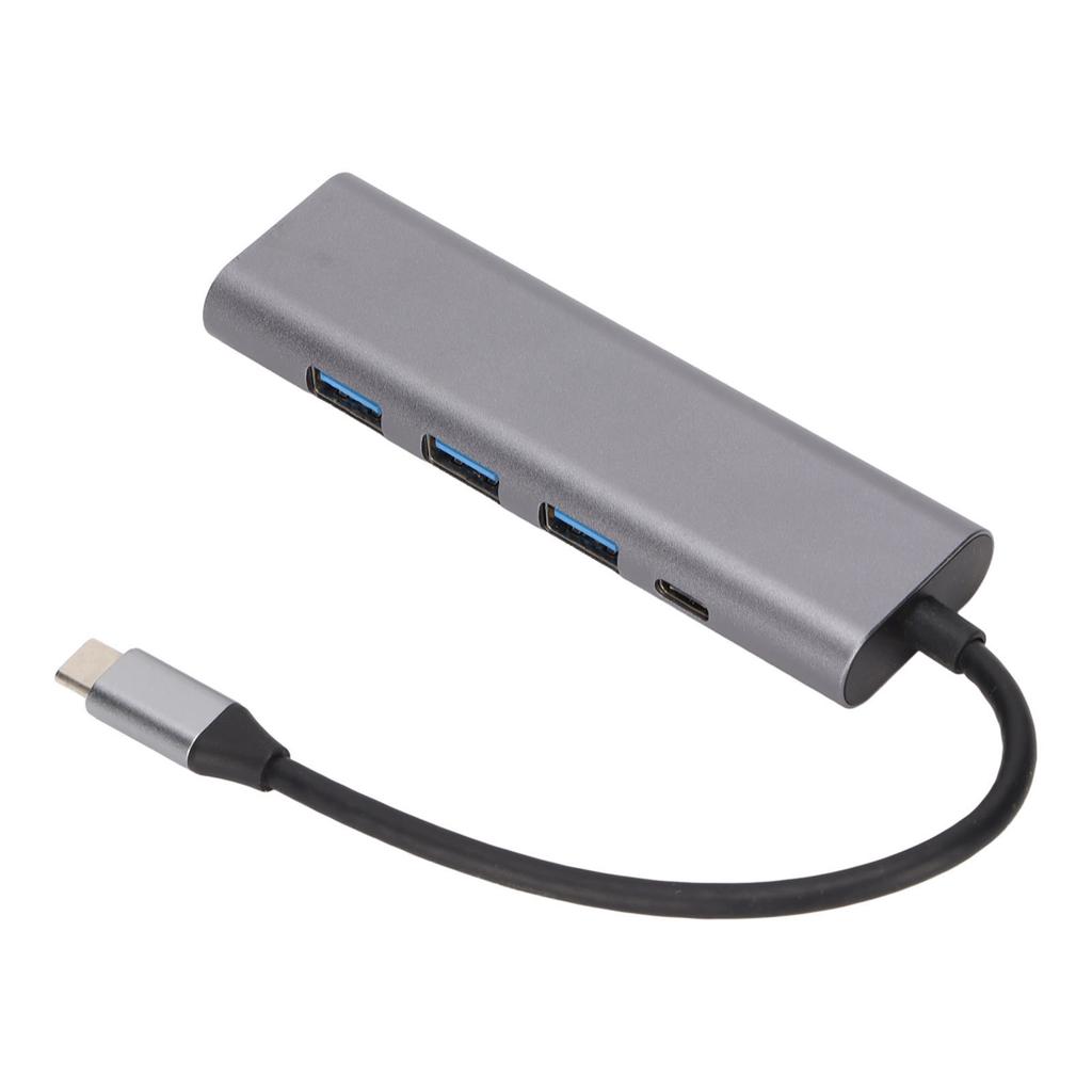Док-станция 5 в 1 Type C на USB3.0 RJ45 PD Быстрая передача данных Теплоотвод Расширительная док-станция