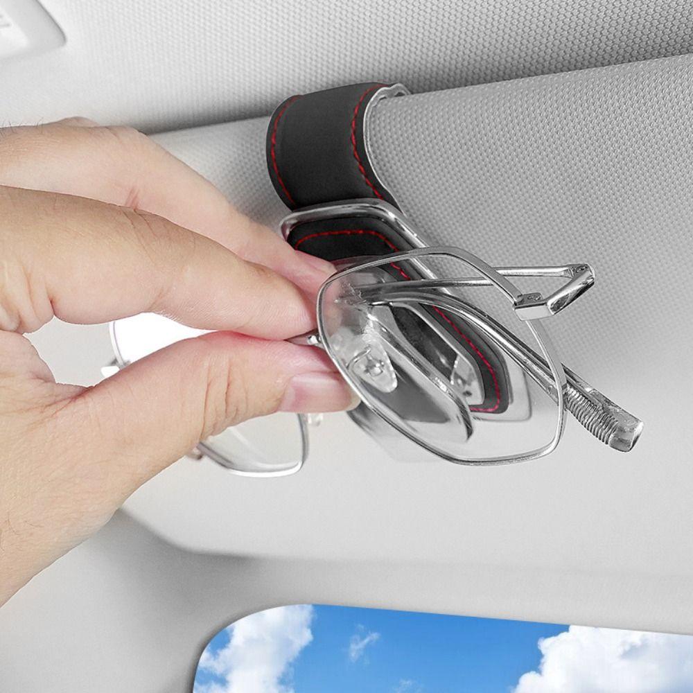 Scratch Resistant Car Eyeglasses Case Anti-Scratch Glasses Car Organizer Driving Accessory