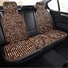 Подушка на сиденье автомобиля Летний охлаждающий коврик Цельный Грузовик Вентилируемый Дышащий Деревянные бусины Универсальный Чехол на сиденье автомобиля Для всех сезонов