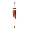 METERXITY Bamboo Wind Chimes with Deep Wooden Face Wind Chimes for Indoor and Outdoor 1-Pack Melody, Sound, Decor/Porch/Garden [Retro Colors]
