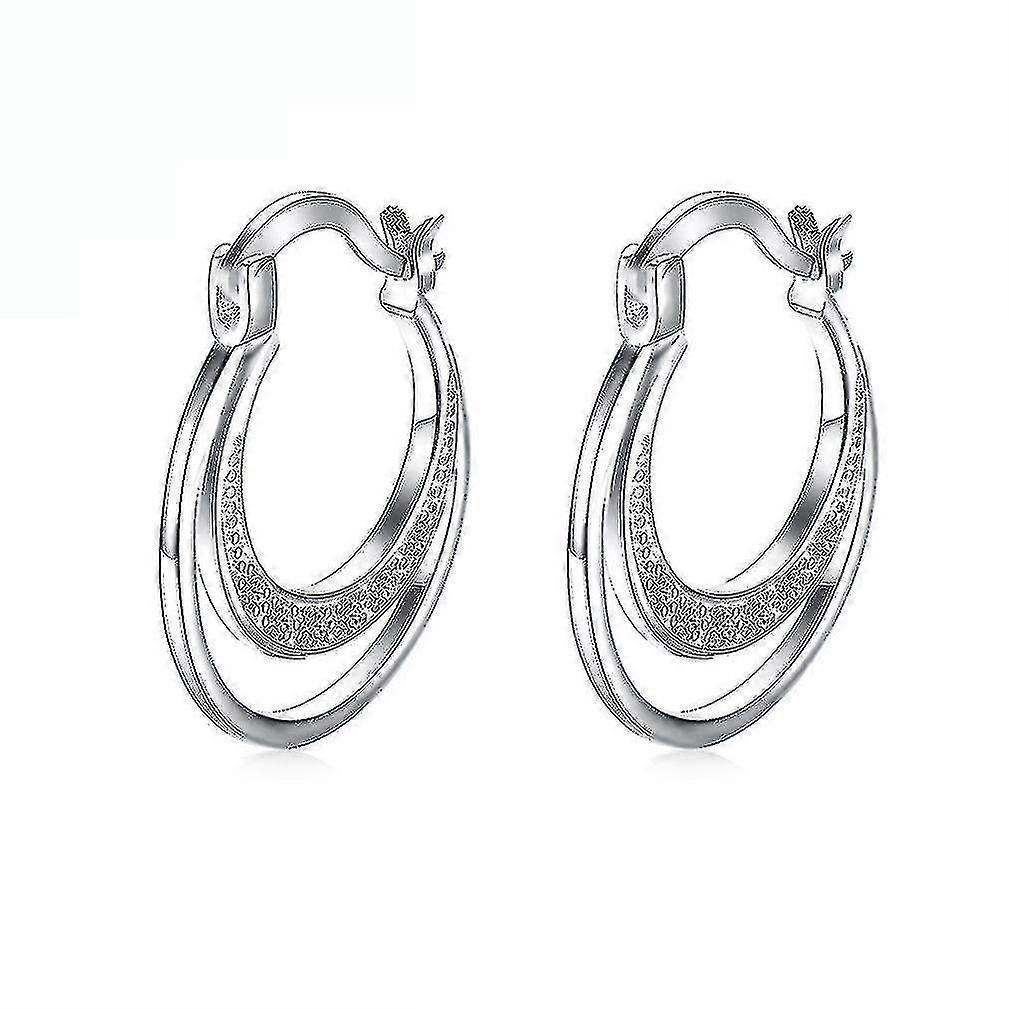 Earrings Rigid Colored Alloy Zircon Jewelry For Birthday Gift