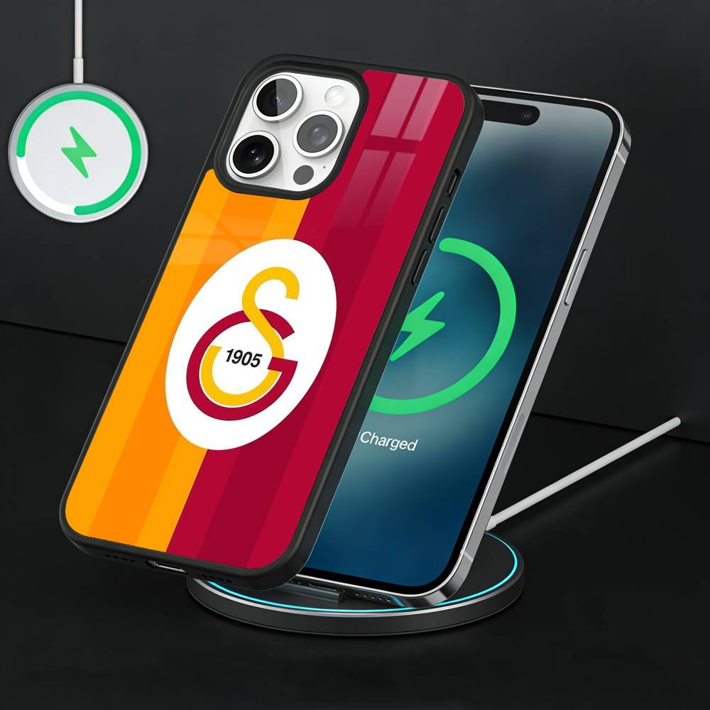 Чехол для телефона с логотипом G-GalatasarayS 1905s Для iPhone 17, 16, 15, 14, 13 Plus, Pro Max Магнитный Для Magsafe Беспроводная зарядка
