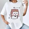Футболка Bubu Dudu женская Y2k Пастельный Готический Гранж 80-е Дышащая футболка Харадзюку Ретро