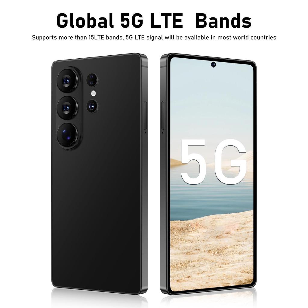 Смартфон S26 Ultra, 7,3-дюймовый дисплей, 4 ГБ ОЗУ, 64 ГБ памяти, совершенно новый.