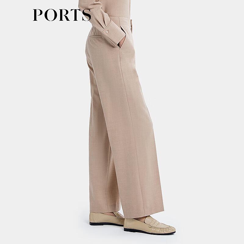 Ports Женские повседневные брюки из смесовой шерсти Осень/Зима LT9P029JFF062