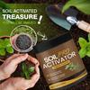 Soil Activator Powder Fertilizer Nutrient-Rich Plant Growth Booster Soil Activation Powder for Potting Mix Seedlings Compost Indoor Outdoor Plants