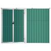 VidaXL Garden Tool Shed Storage Shed Tool Organizer Outdoor Storage Cabin Green 225x89x161 Cm 316213