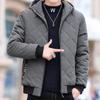 2023 Men's Trendy Plush Cotton-Padded Jacket