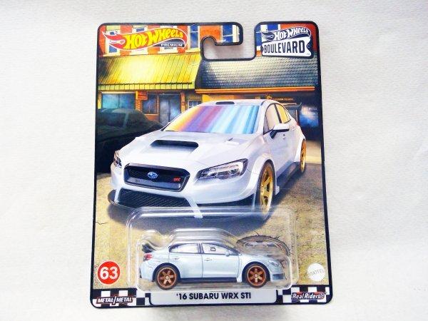 Hot Wheels Premium 16 SUBARU WRX STI Subaru 63 BOULEVARD