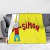 Плед Simon Super Rabbit Супер Мягкий Уютный Плед-Покрывало Для Кровати 50X60 Дюймов Разные Размеры Плюшевое Тонкое Одеяло